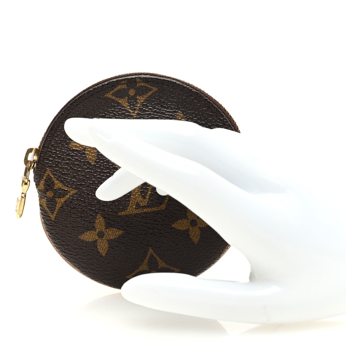 Monogram Round Coin Purse