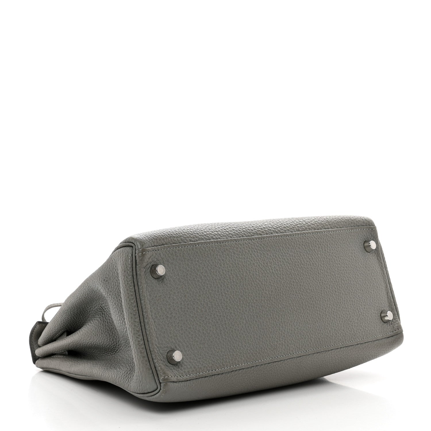 Hermes Togo Kelly Retourne 28 Gris Mouette 4 of 16