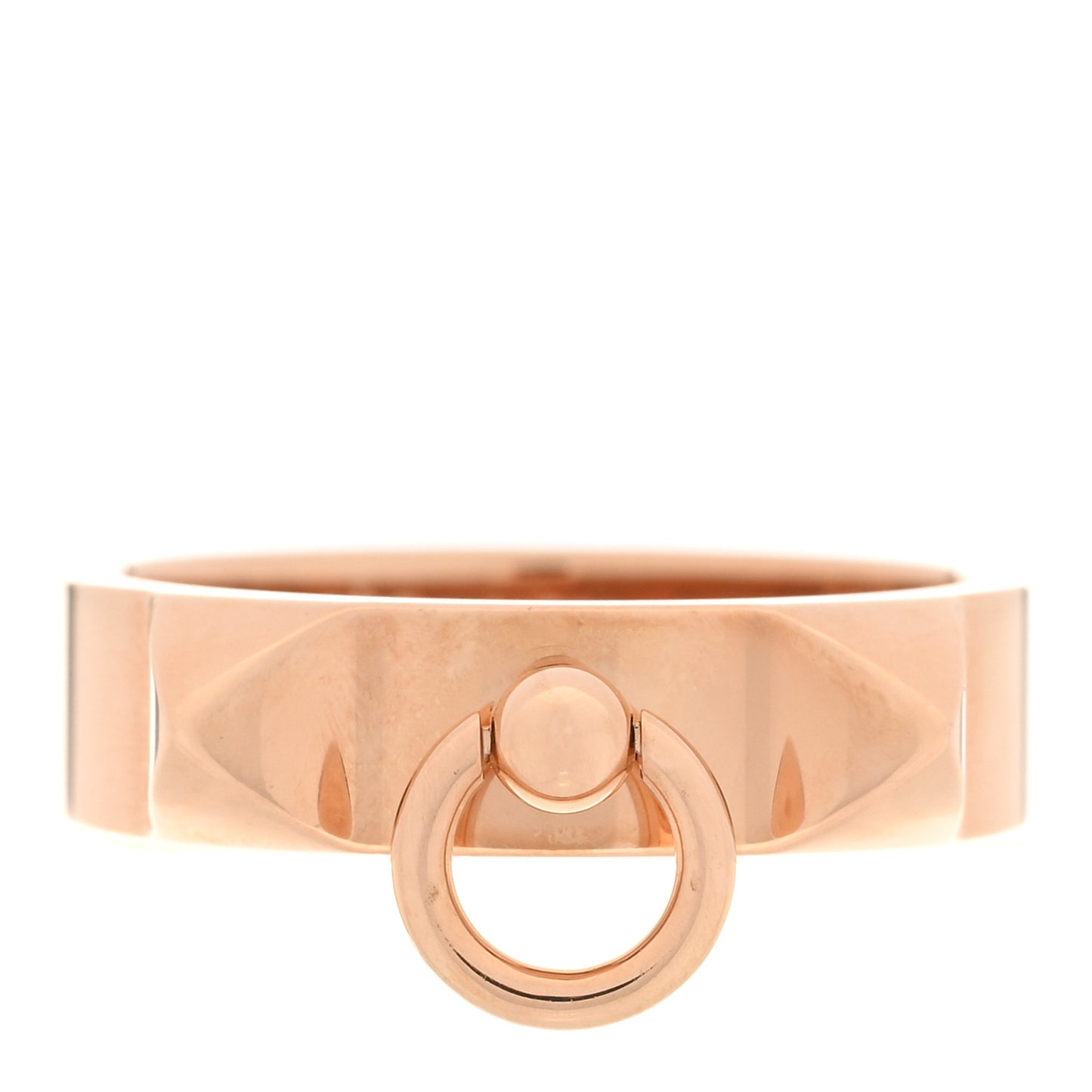 18K Rose Gold PM Collier De Chien Ring 53 6.5