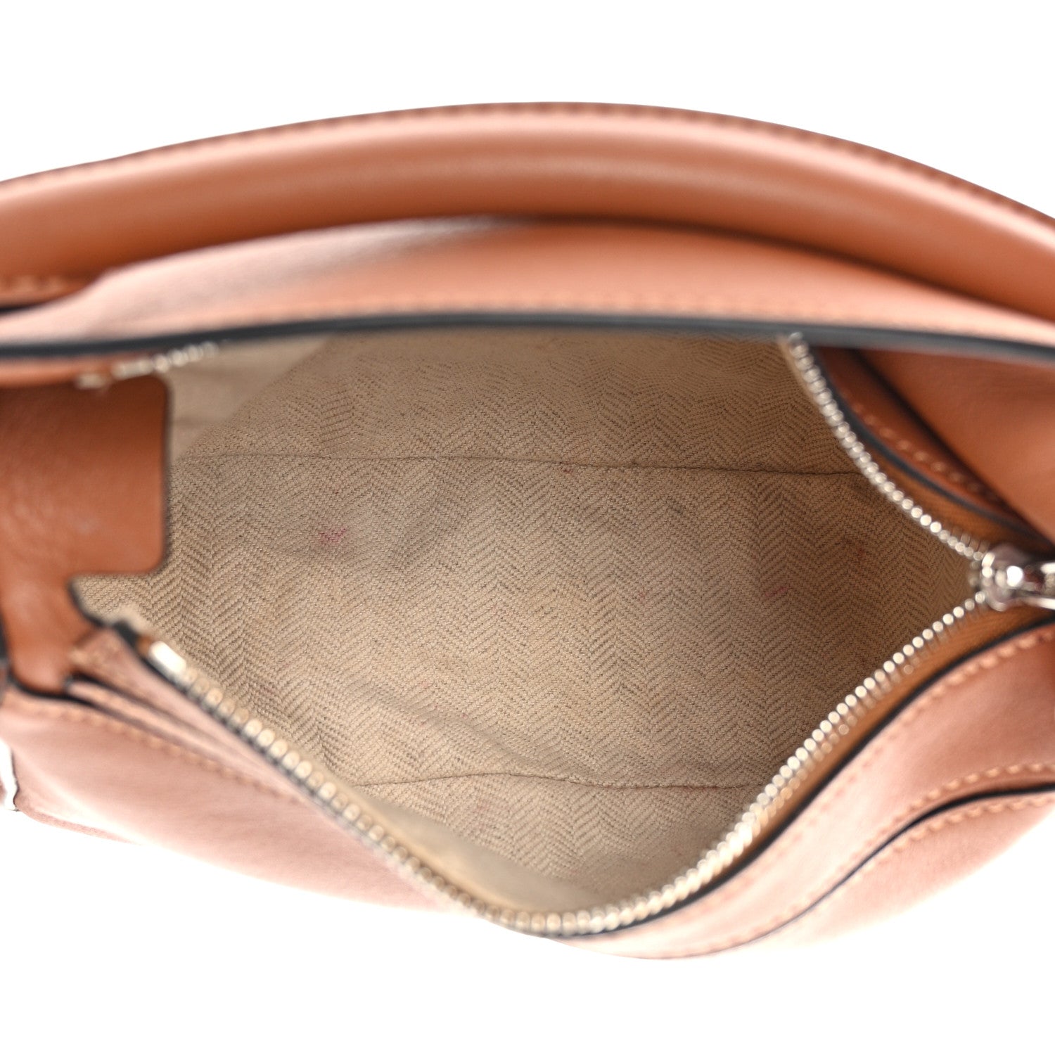Loewe Calfskin Mini Puzzle Bag Tan 5 of 14