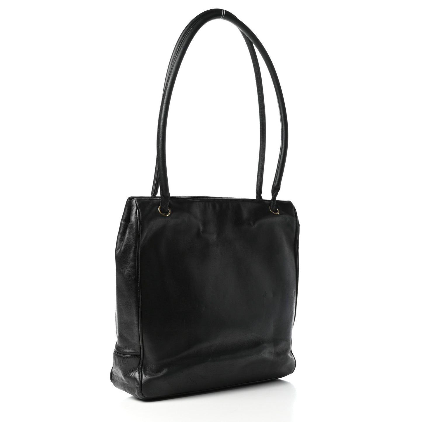 Lambskin CC Shoulder Bag Black