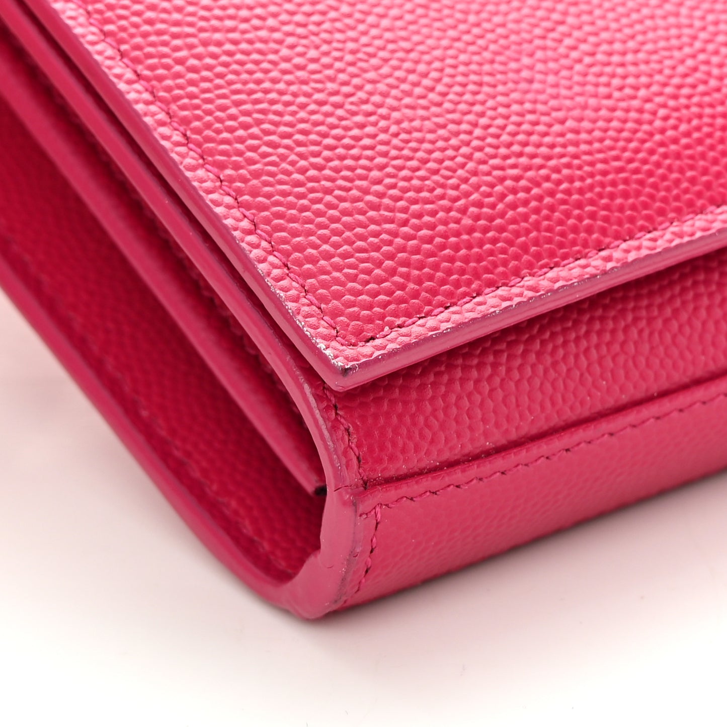 Grain De Poudre Monogram Chain Wallet Bubblegum