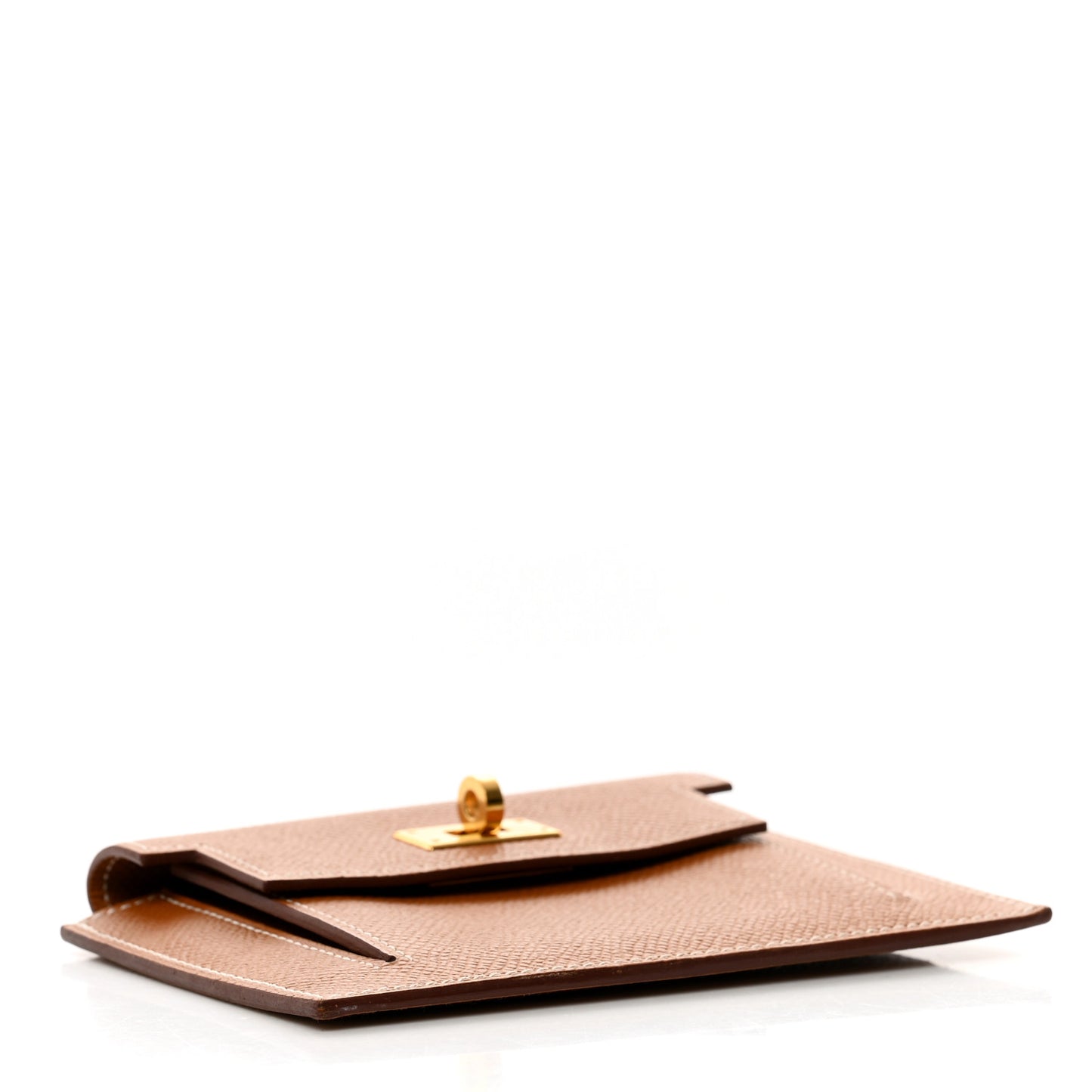Epsom Kelly Pocket Compact Wallet Gold