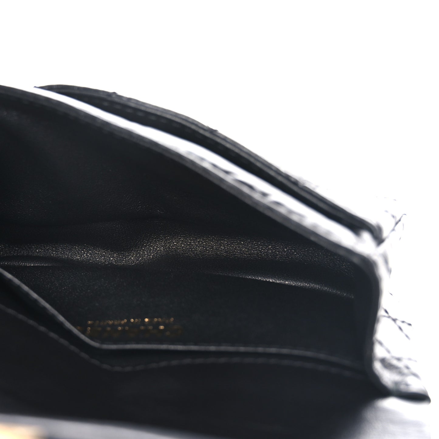 Aged Calfskin Quilted 2.55 Reissue Flap Belt Bag Clutch Black