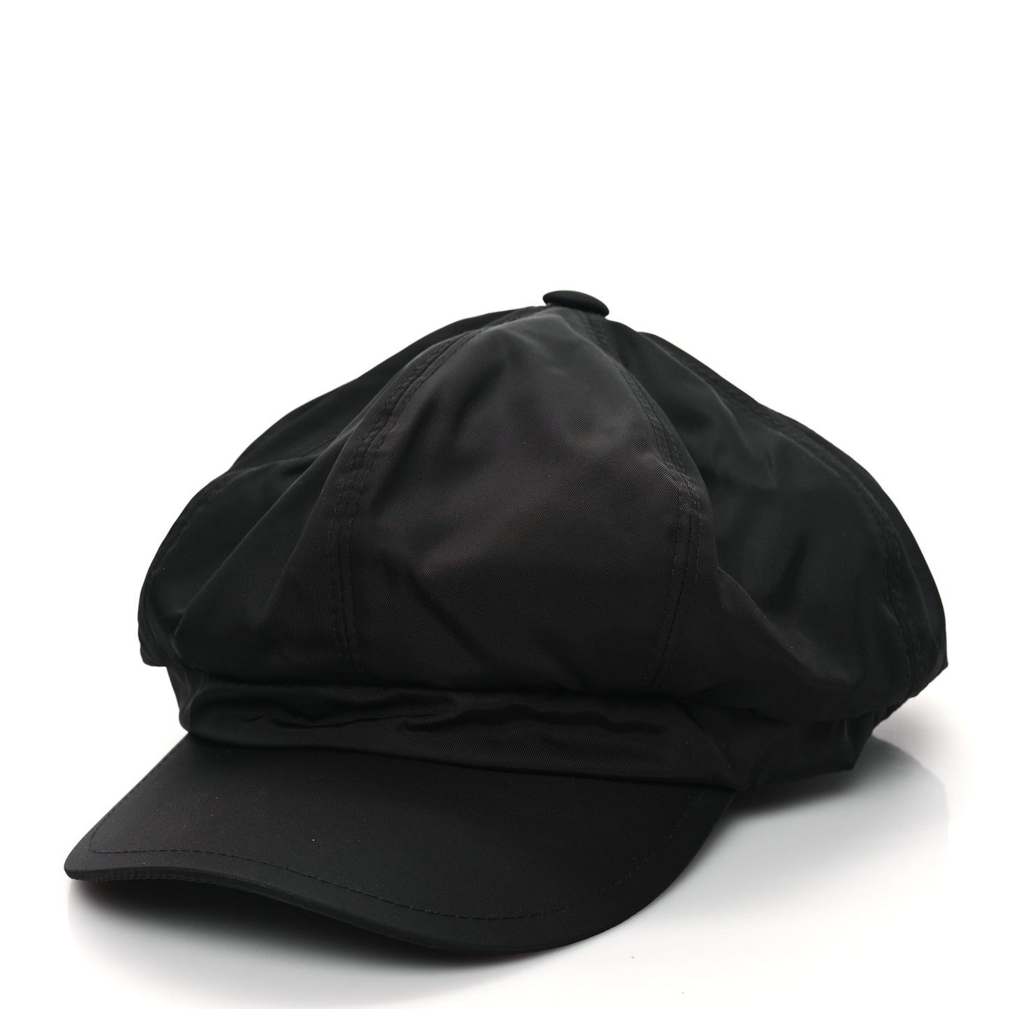 Re-Nylon Newsboy Hat M Black