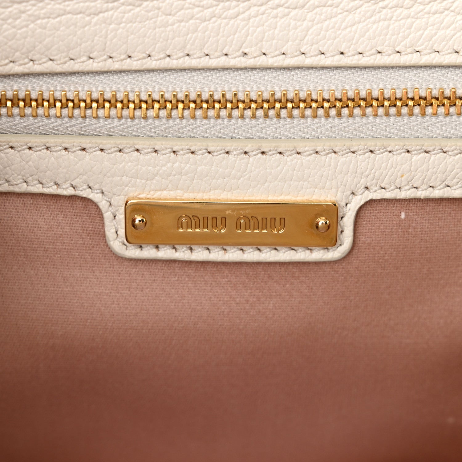 Miu Miu Raffia Madras Crystal Embellished Lady Shoulder Bag Naturale White 6 of 18