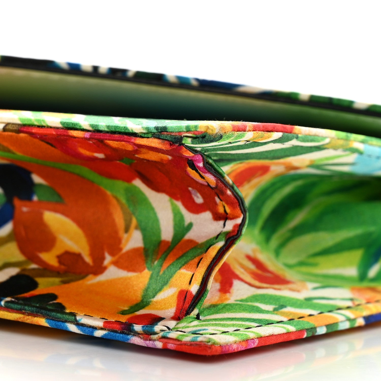 Christian Louboutin Satin Loubi54 Crossbody Clutch Multicolor 9 of 9