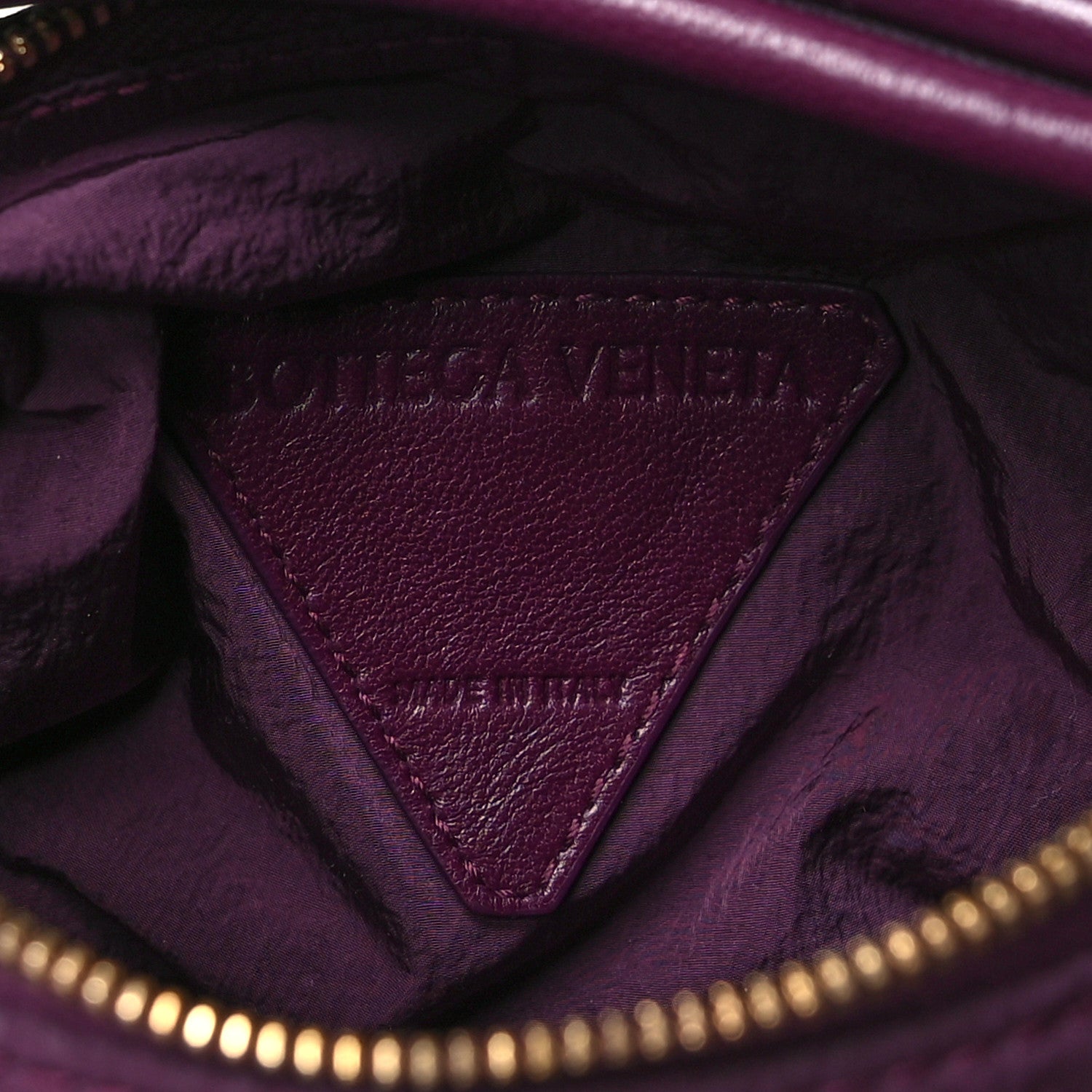 Bottega Veneta Nappa Mini Tubular Double Knot Grape 6 of 9