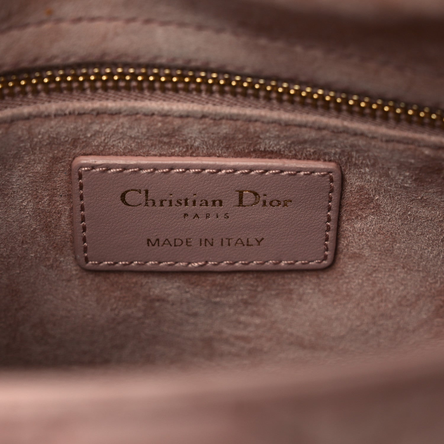 Christian Dior Lambskin Cannage Small My ABCDior Lady Dior Blush 7 of 13