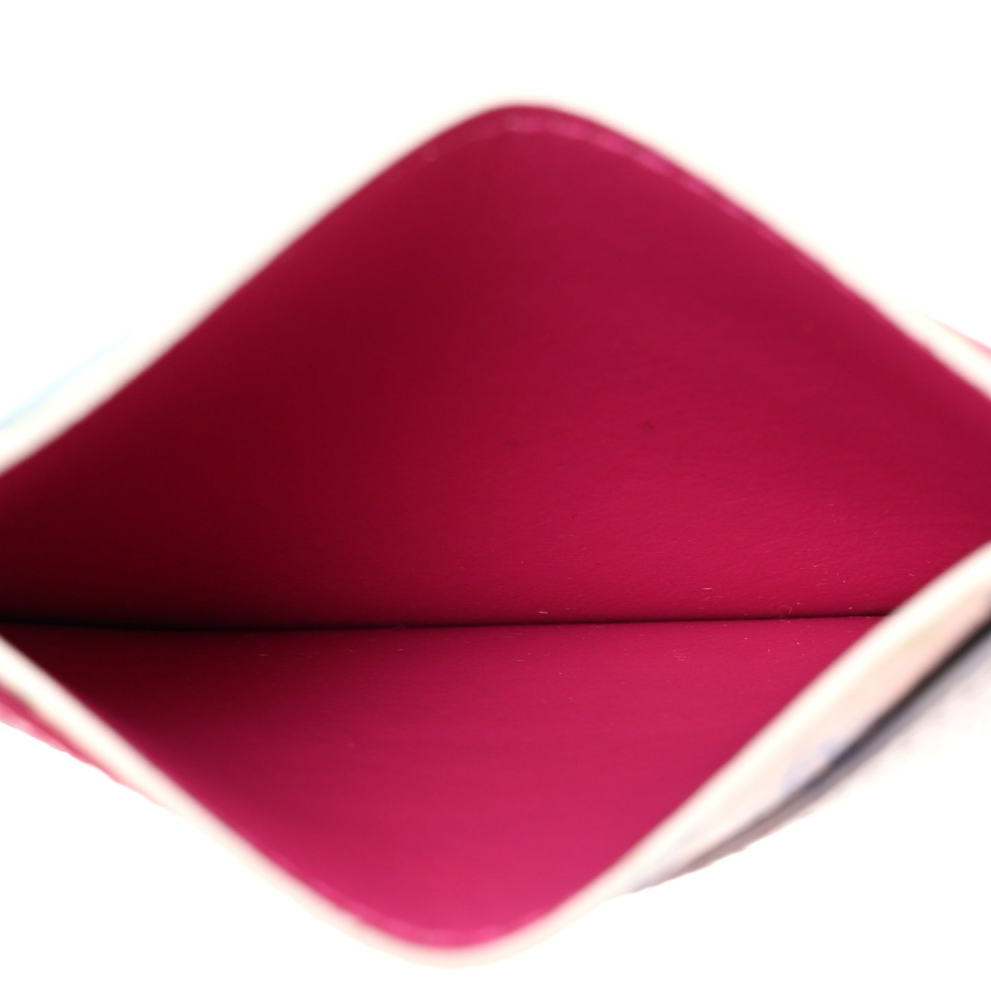 LV X TM Monogram Multicolor Criss-Cross Card Holder Kawaii Pink