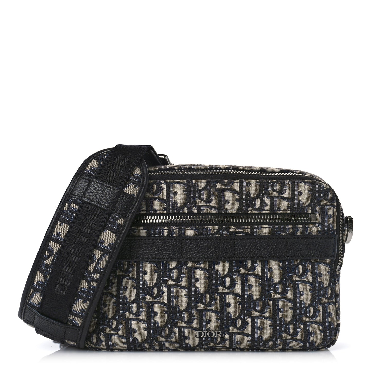 HOMME Oblique Safari Messenger Blue