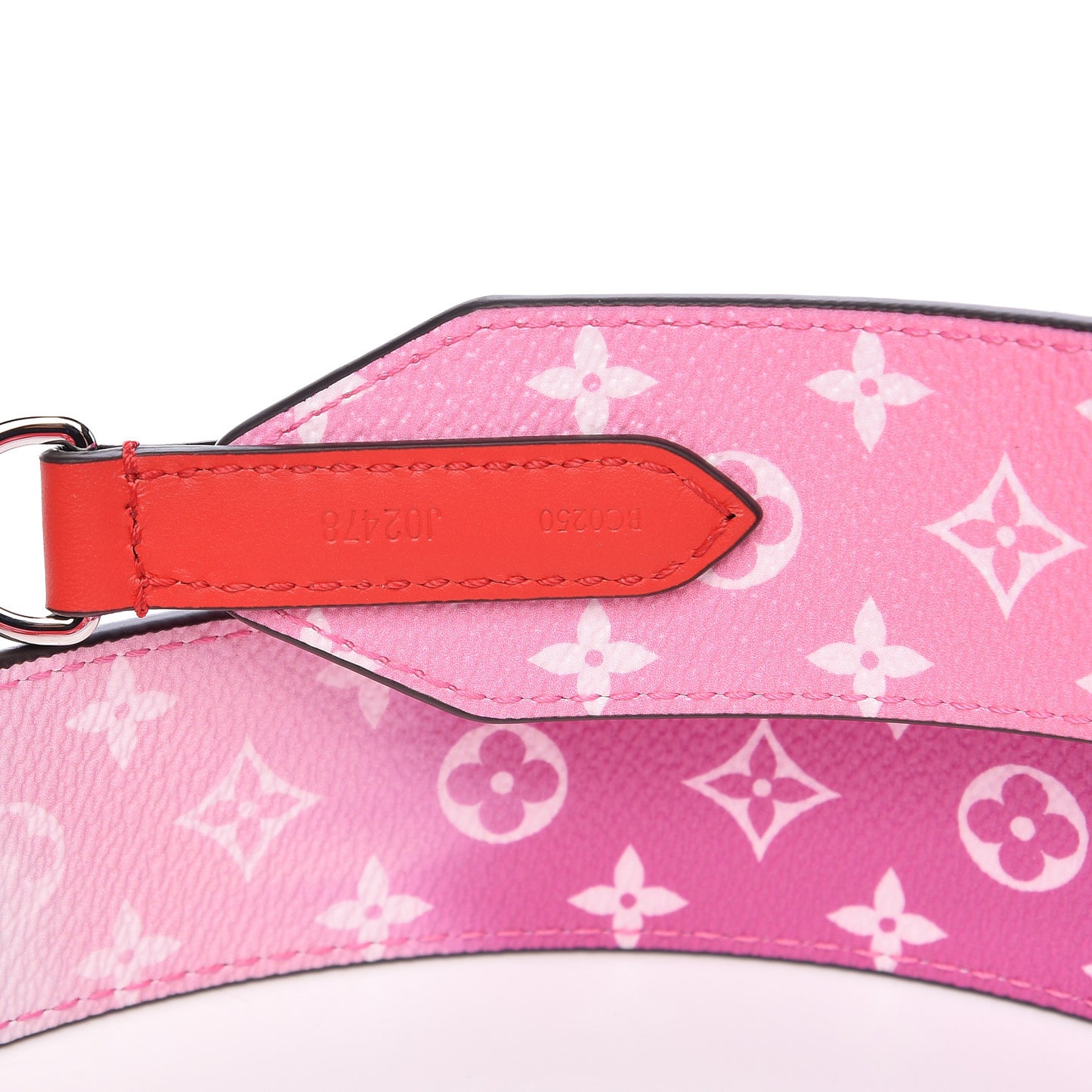 Monogram Escale Bandouliere Shoulder Strap Rouge
