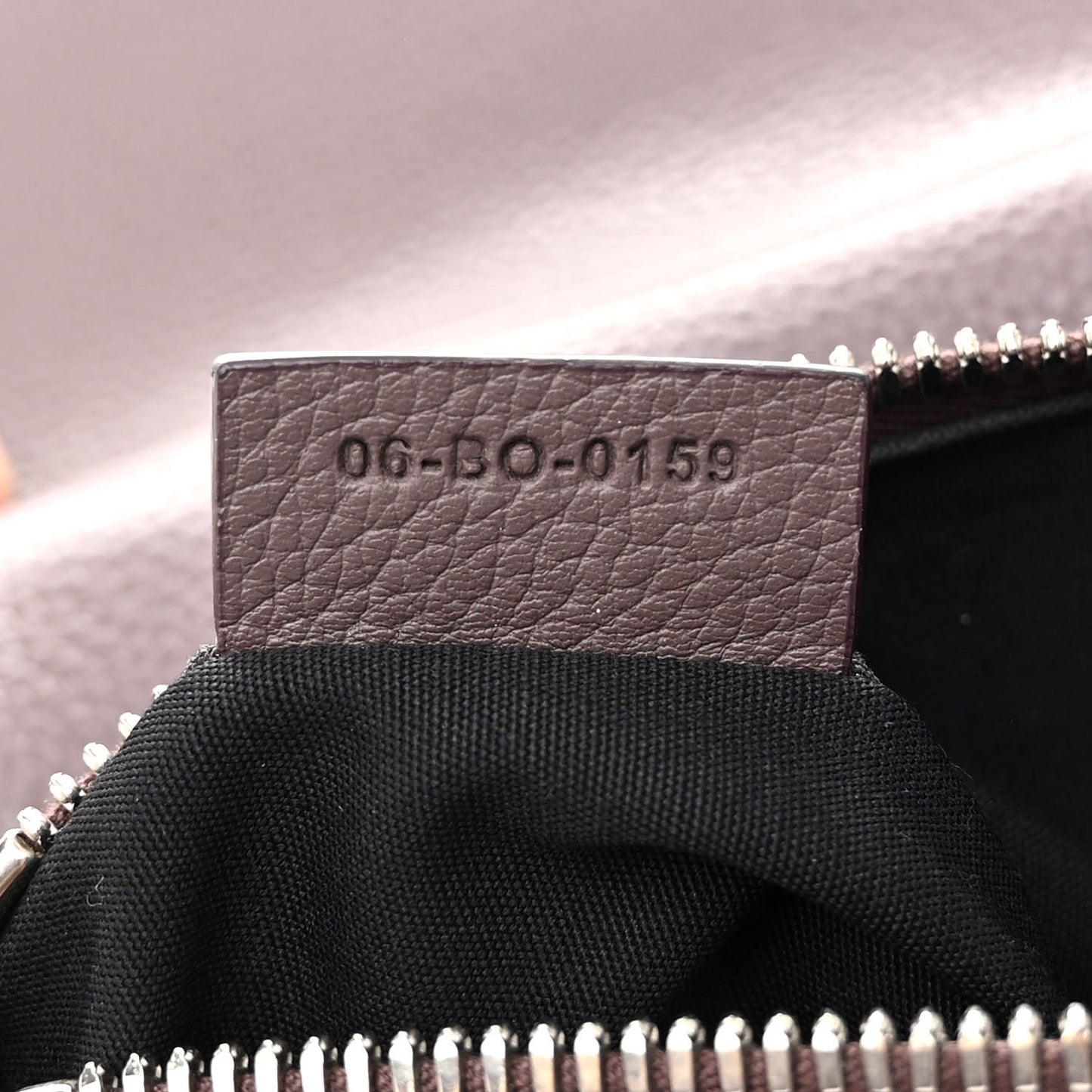 Grained Calfskin Kim Jones Saddle Bag Amaranth