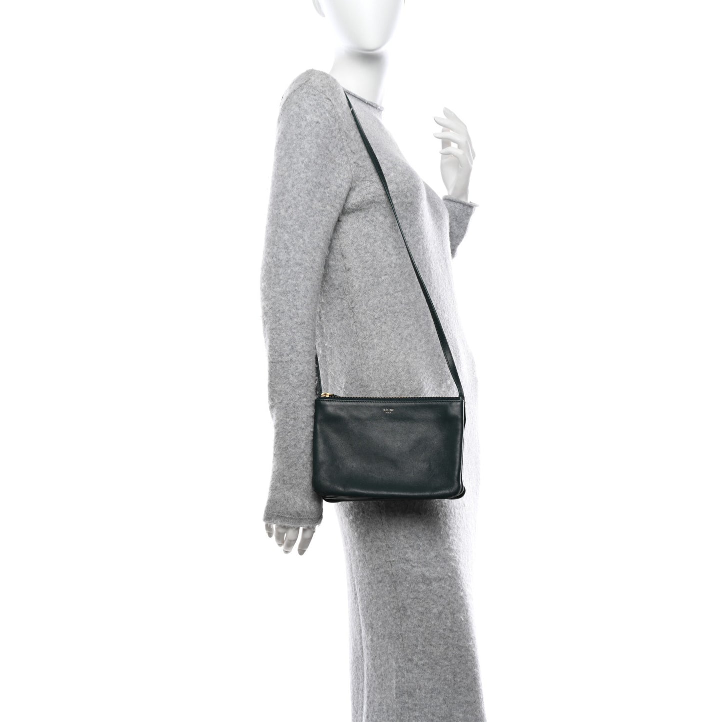 Lambskin Small Trio Crossbody Bag Amazone