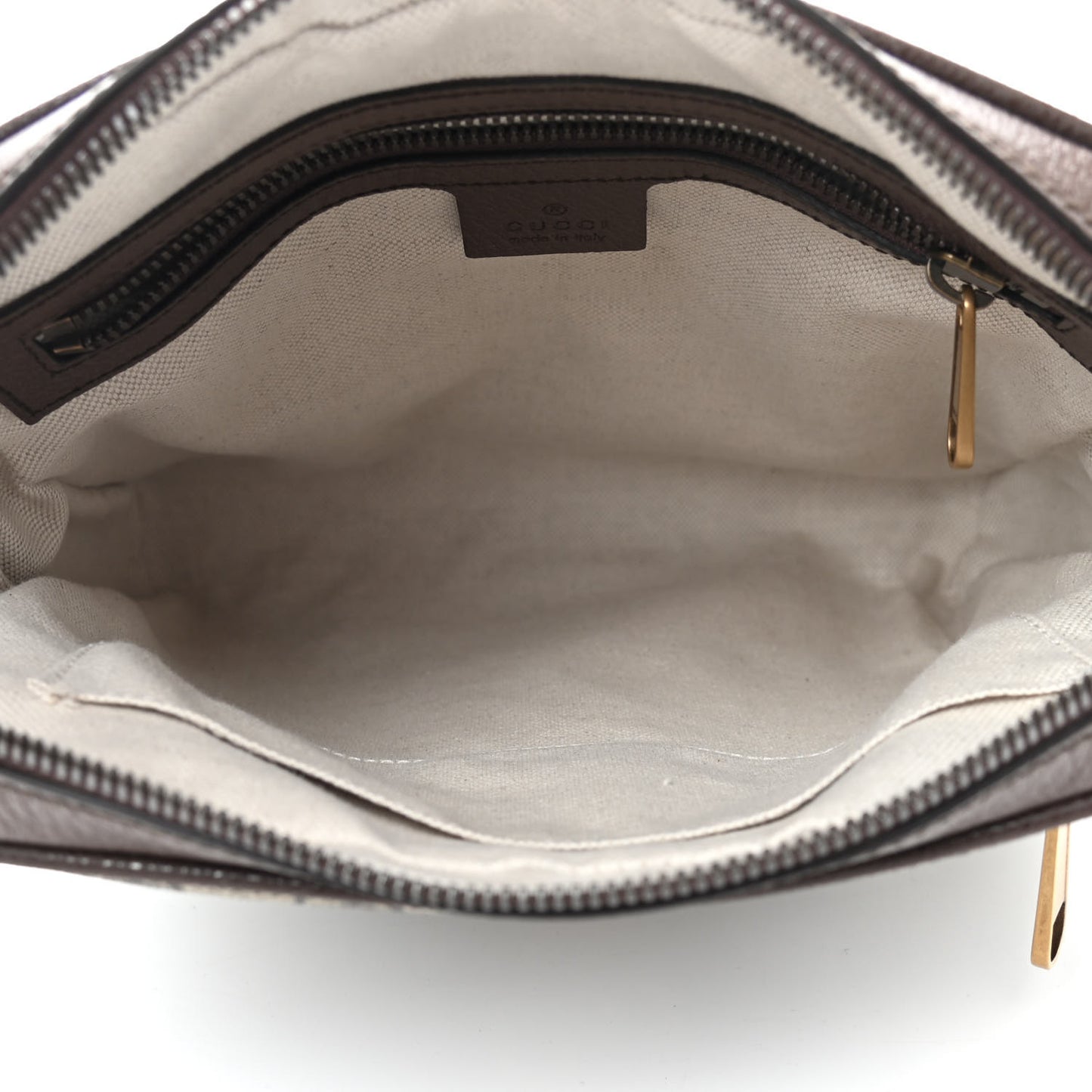 GG Supreme Monogram Web Small Ophidia Messenger Bag Brown