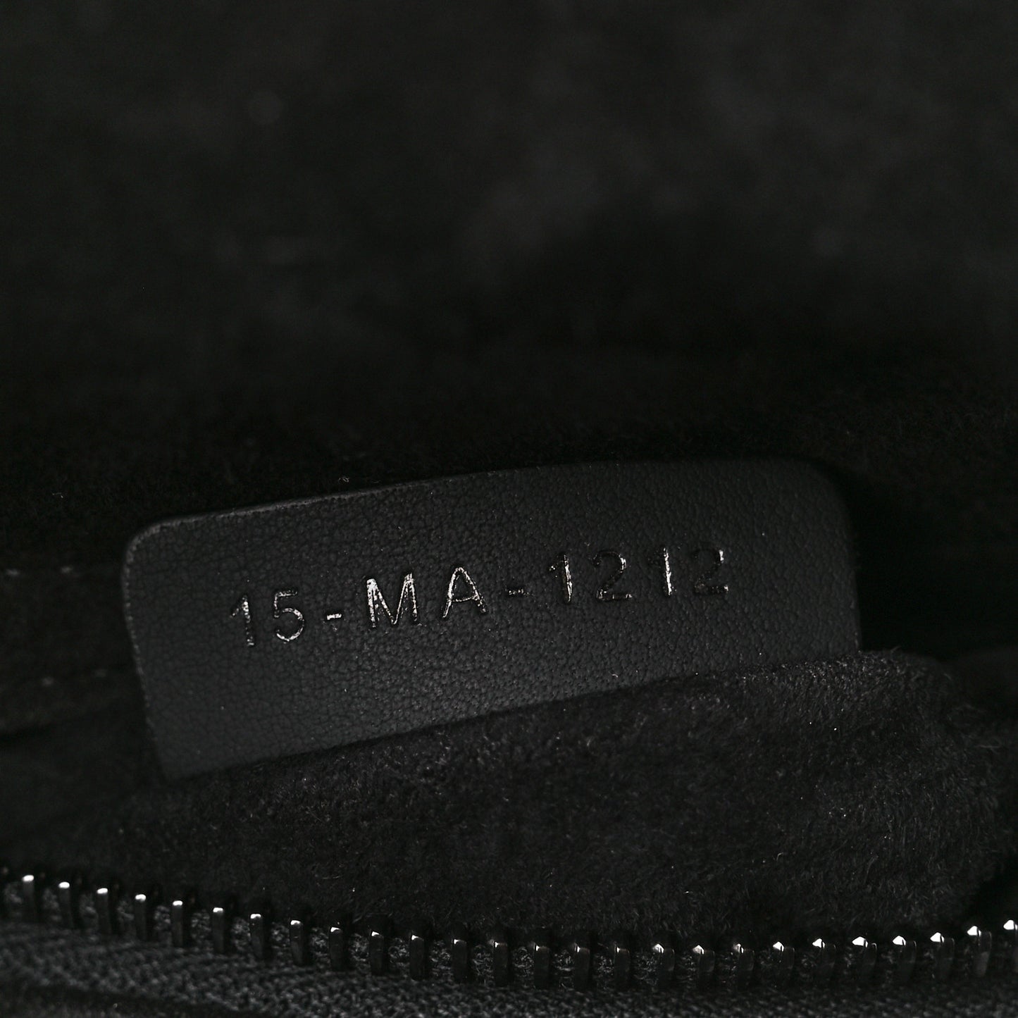 Ultra Matte Calfskin Cannage Small My ABCDior Lady Dior Black
