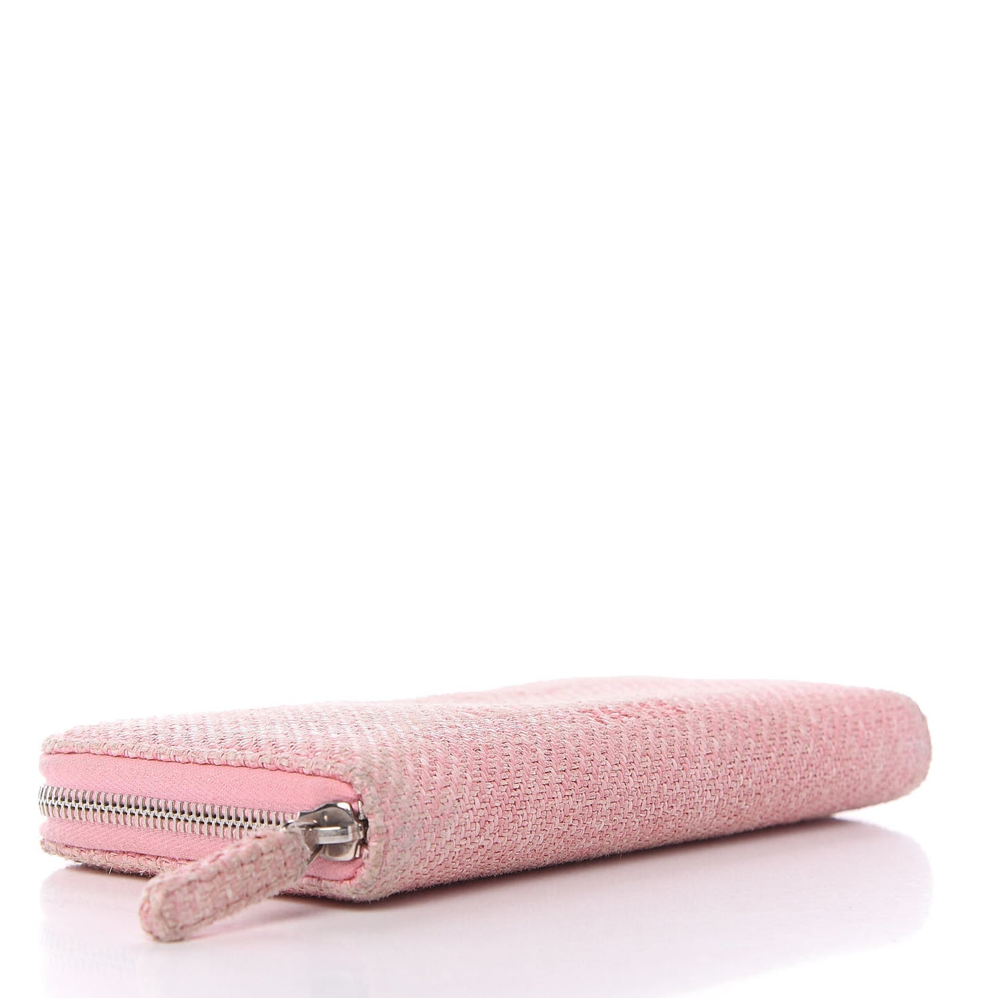 Canvas Deauville Large Zip Around Wallet Pink