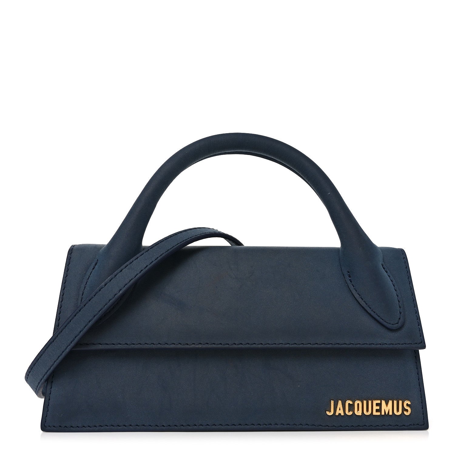 Jacquemus Nubuck Le Chiquito Long Dark Navy 1879057 – FASHIONPHILE