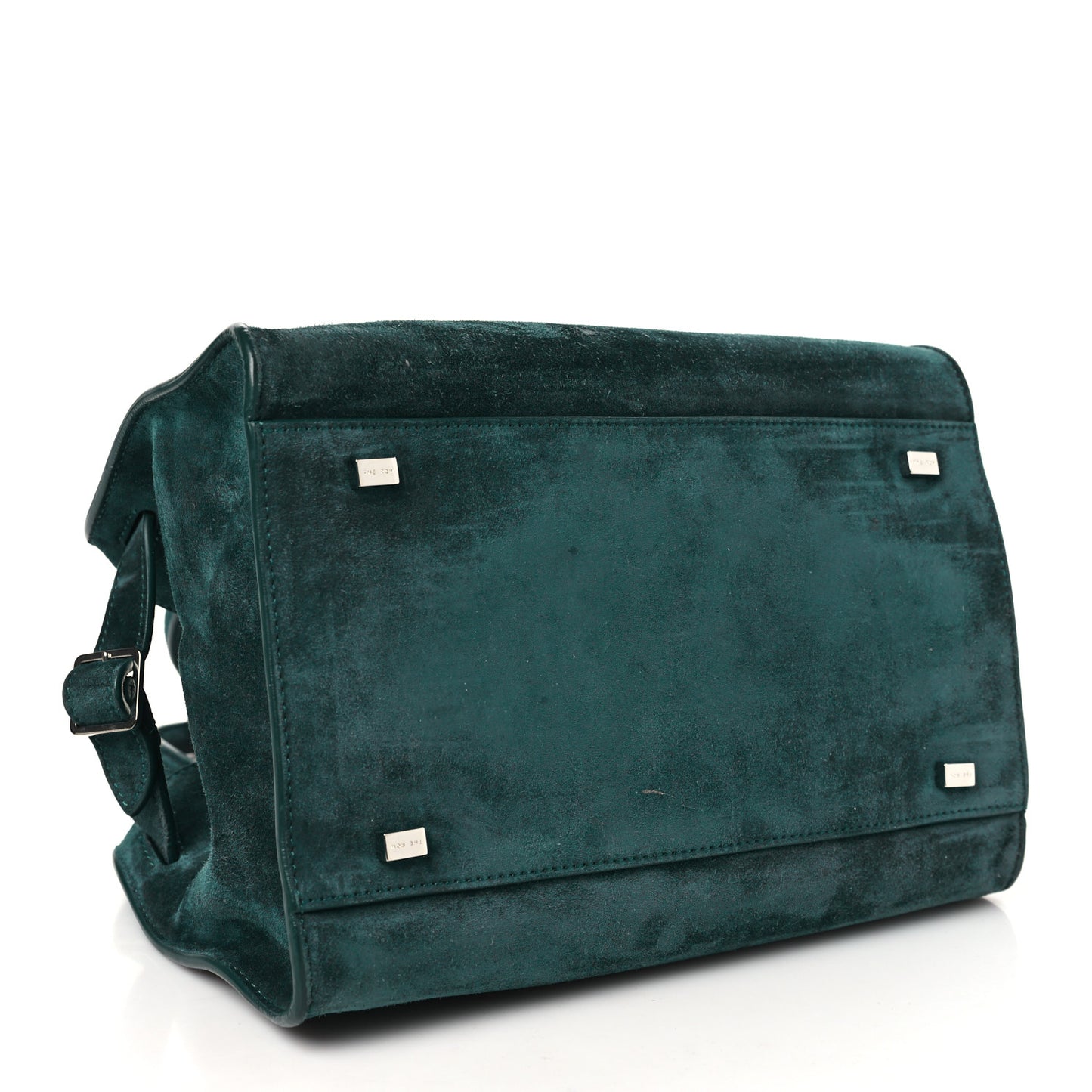 Suede Soft Margaux 10 Bag Teal Green