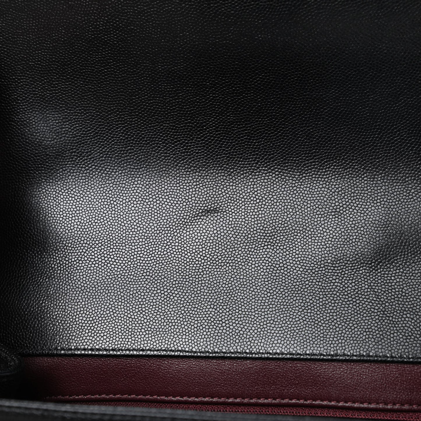 Caviar Quilted Large Business Affinity Flap Black