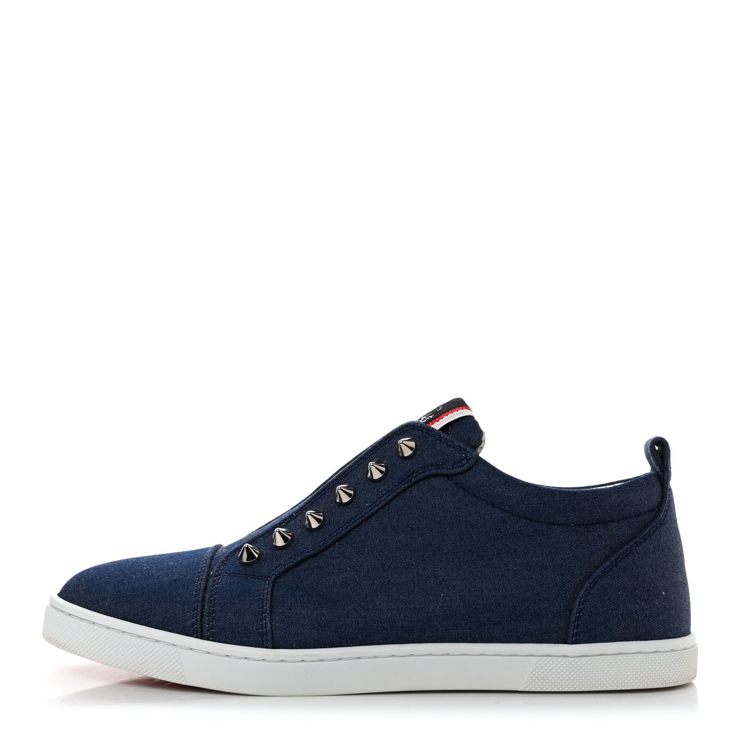 Denim Mens Fique A Vontade Sneakers 38.5 Blue