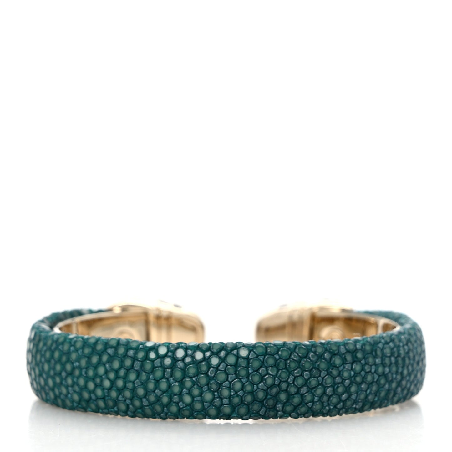 Galuchat Serpenti Forever Bracelet Green