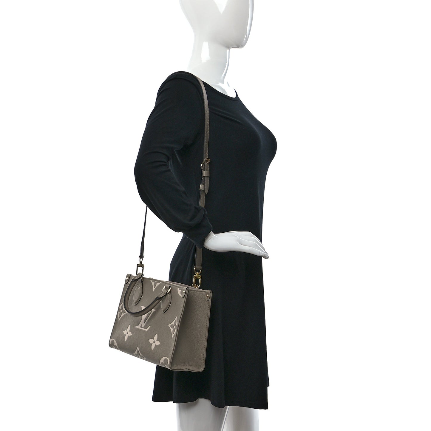 Empreinte Monogram Giant Onthego PM Tourterelle Creme