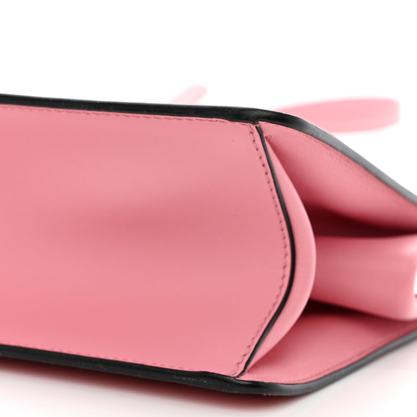 Saffiano City Calf Light Frame Bag Pink
