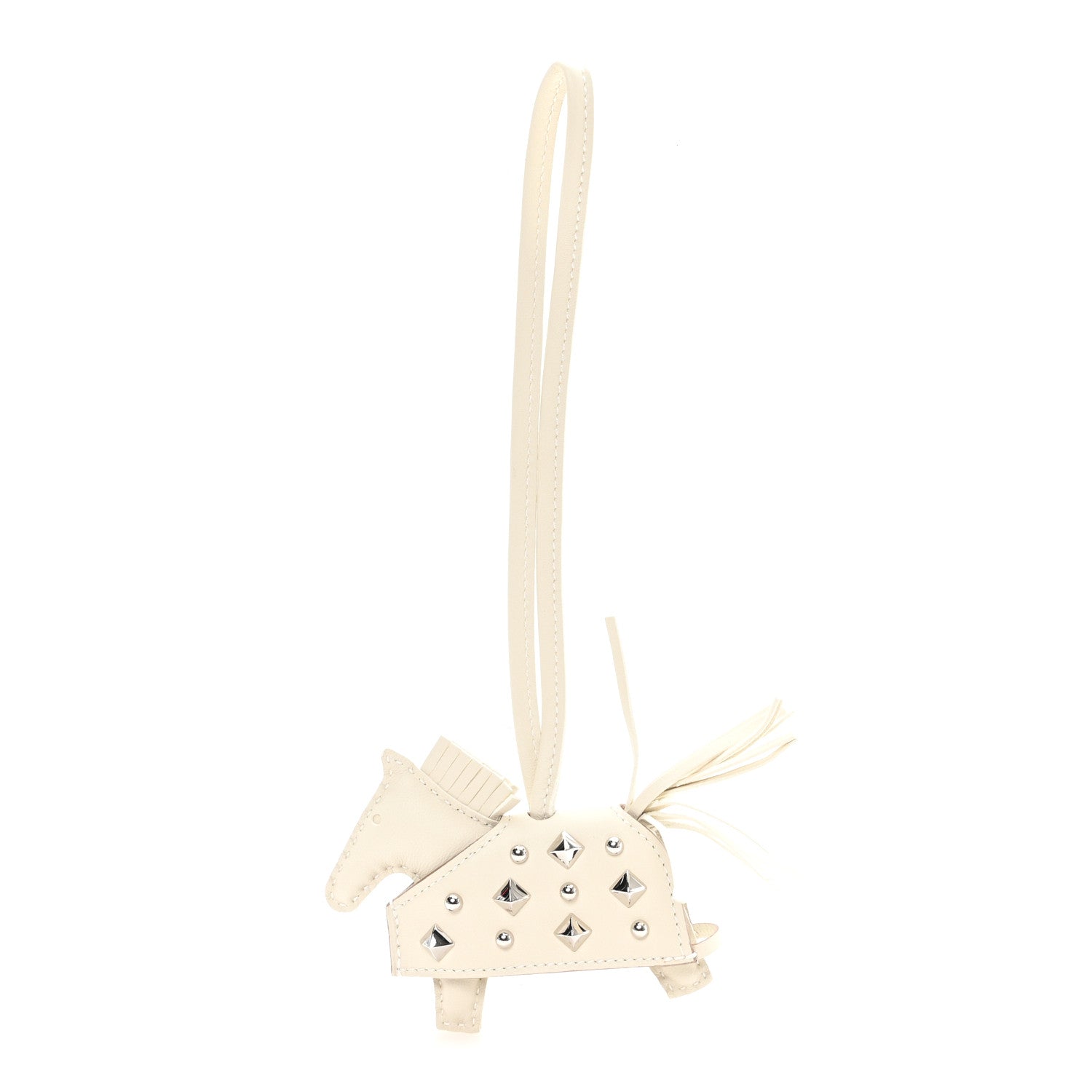 Hermes Milo Lambskin Studded Grigri Rodeo Robeo Rock Horse Bag