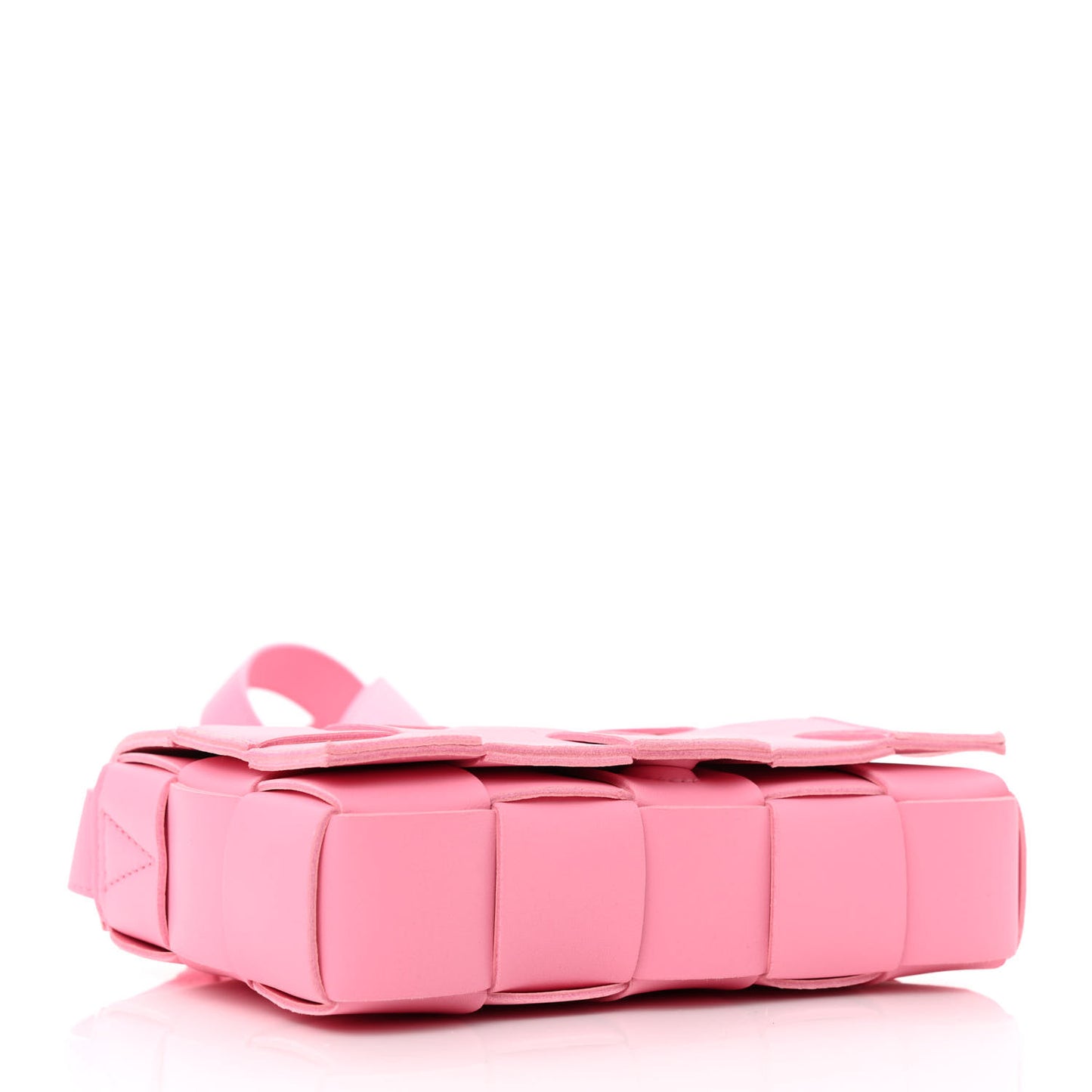 Lambskin Maxi Intrecciato Small Cassette Crossbody Bag Ribbon