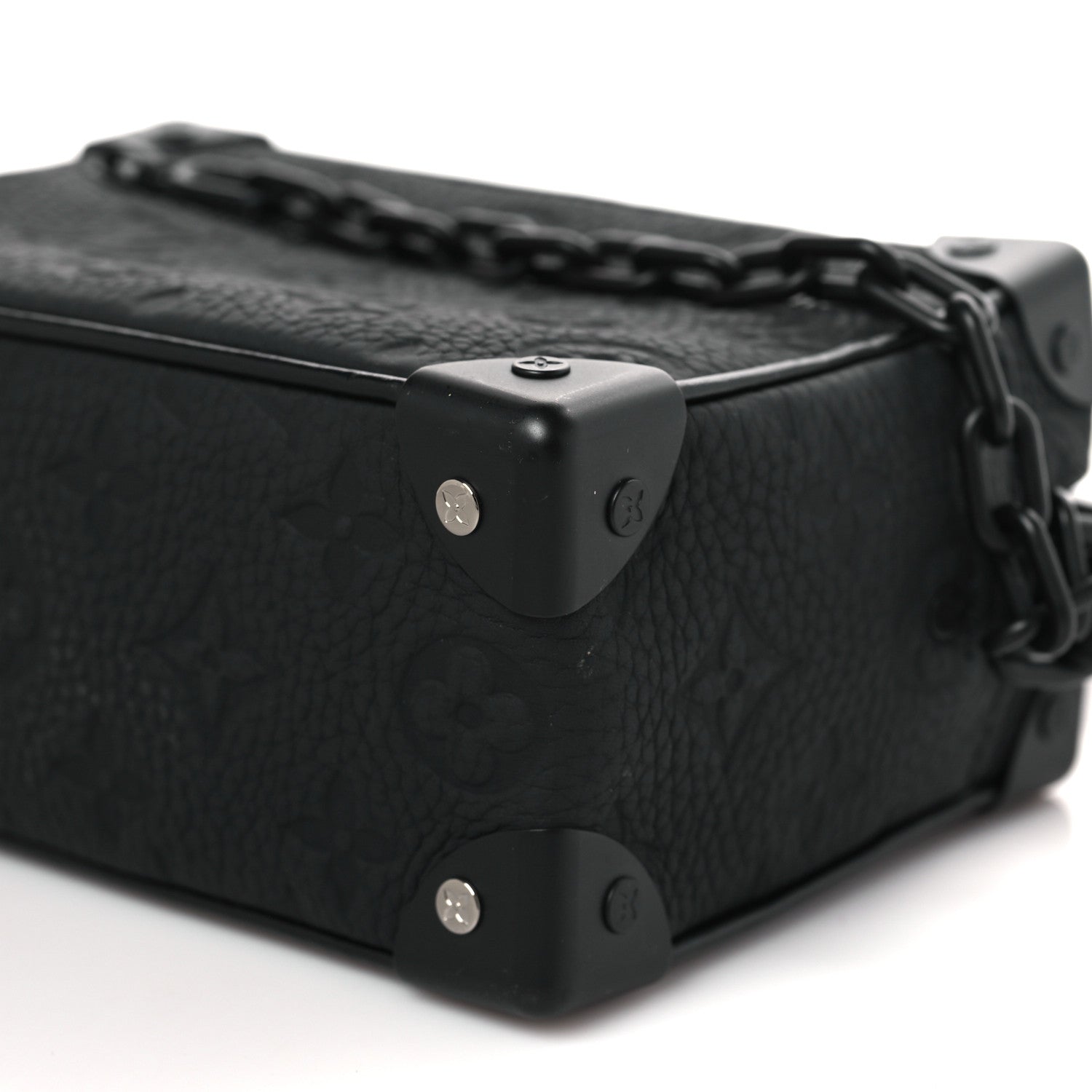 Louis Vuitton Taurillon Monogram Mini Soft Trunk Black 8 of 8