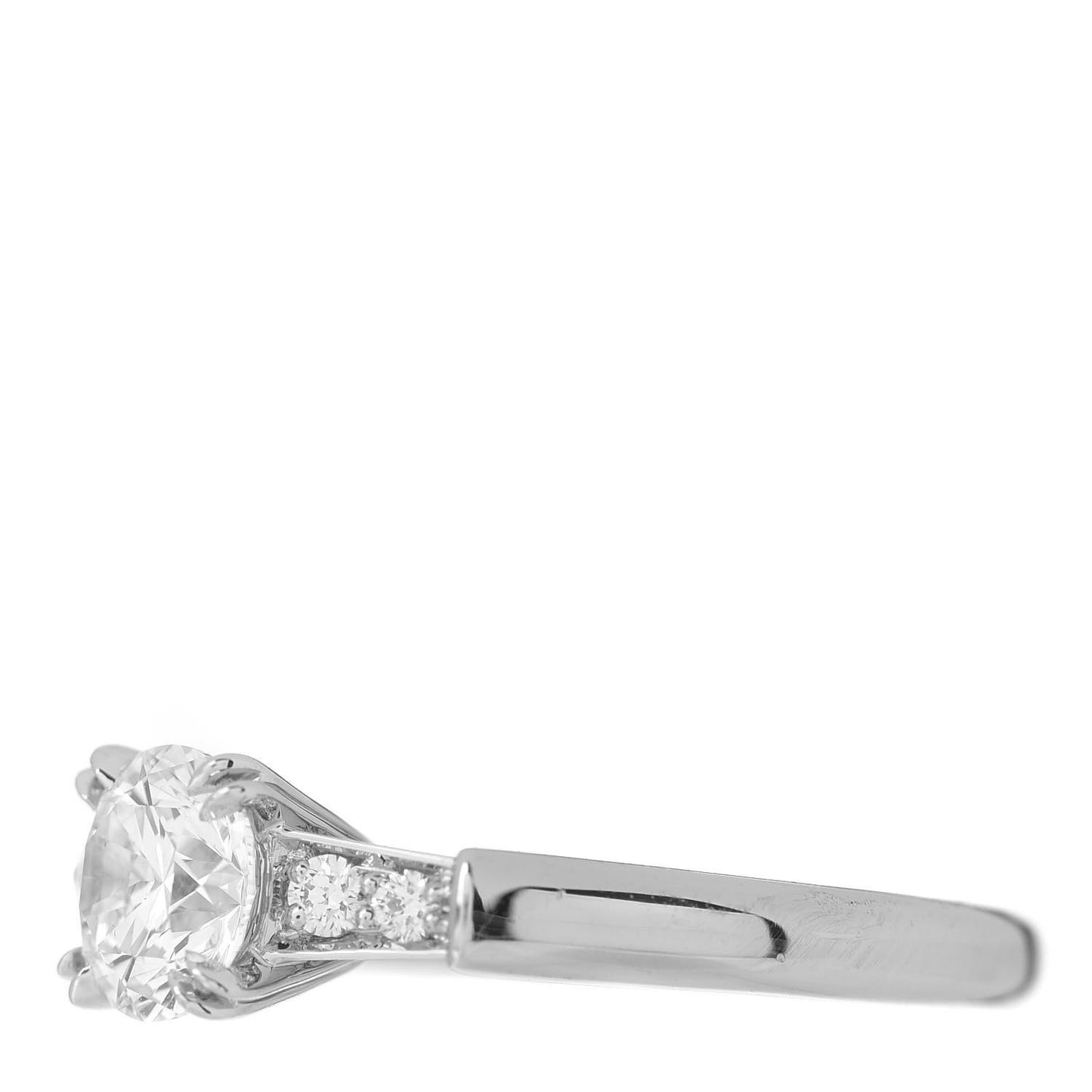 Platinum Diamond .74ct Tryst Engagement Ring 46 3.75
