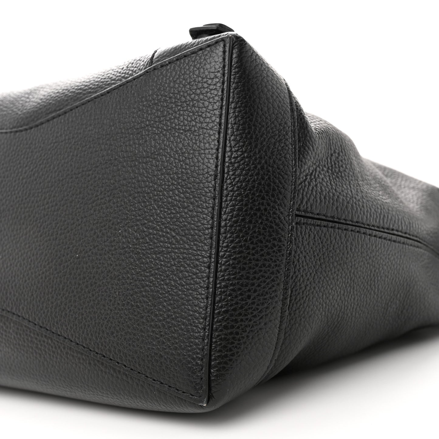 Grained Calfskin Black Hardware Small Neo Classic Hobo Black