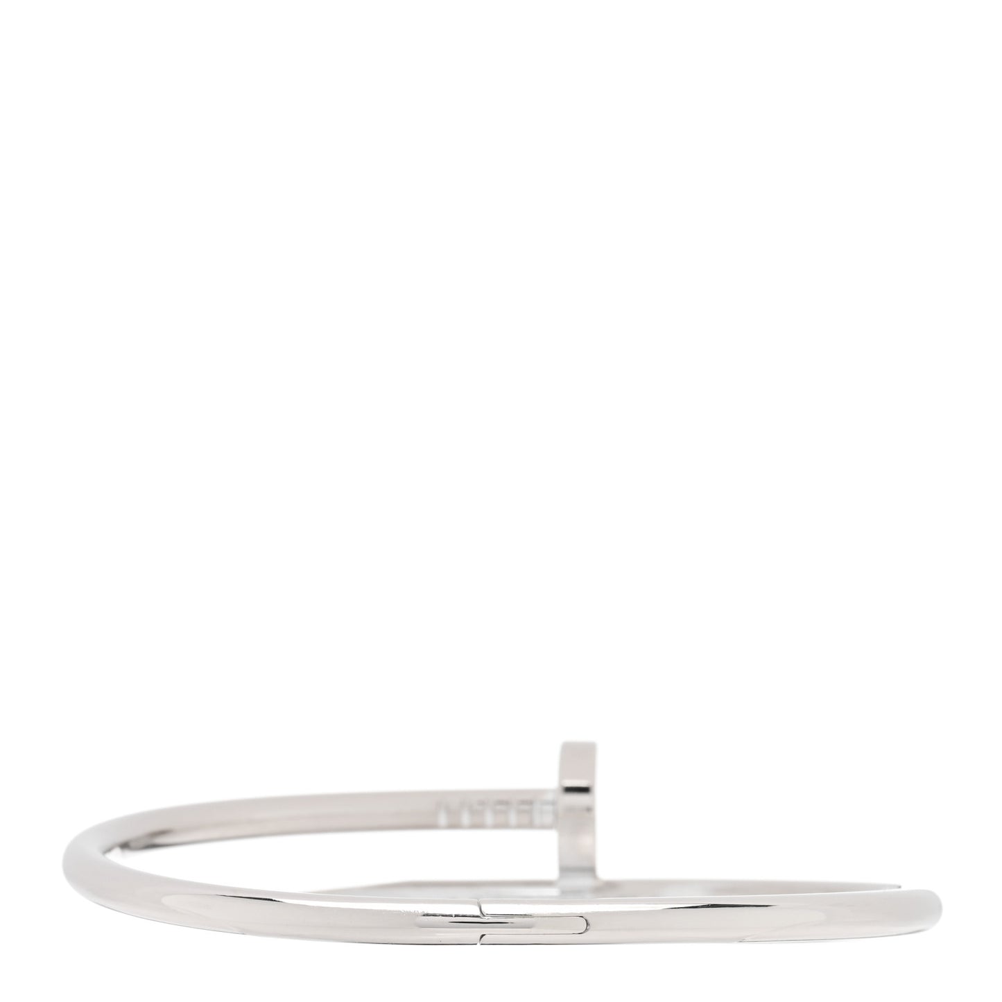 18K White Gold Juste Un Clou Bracelet 17