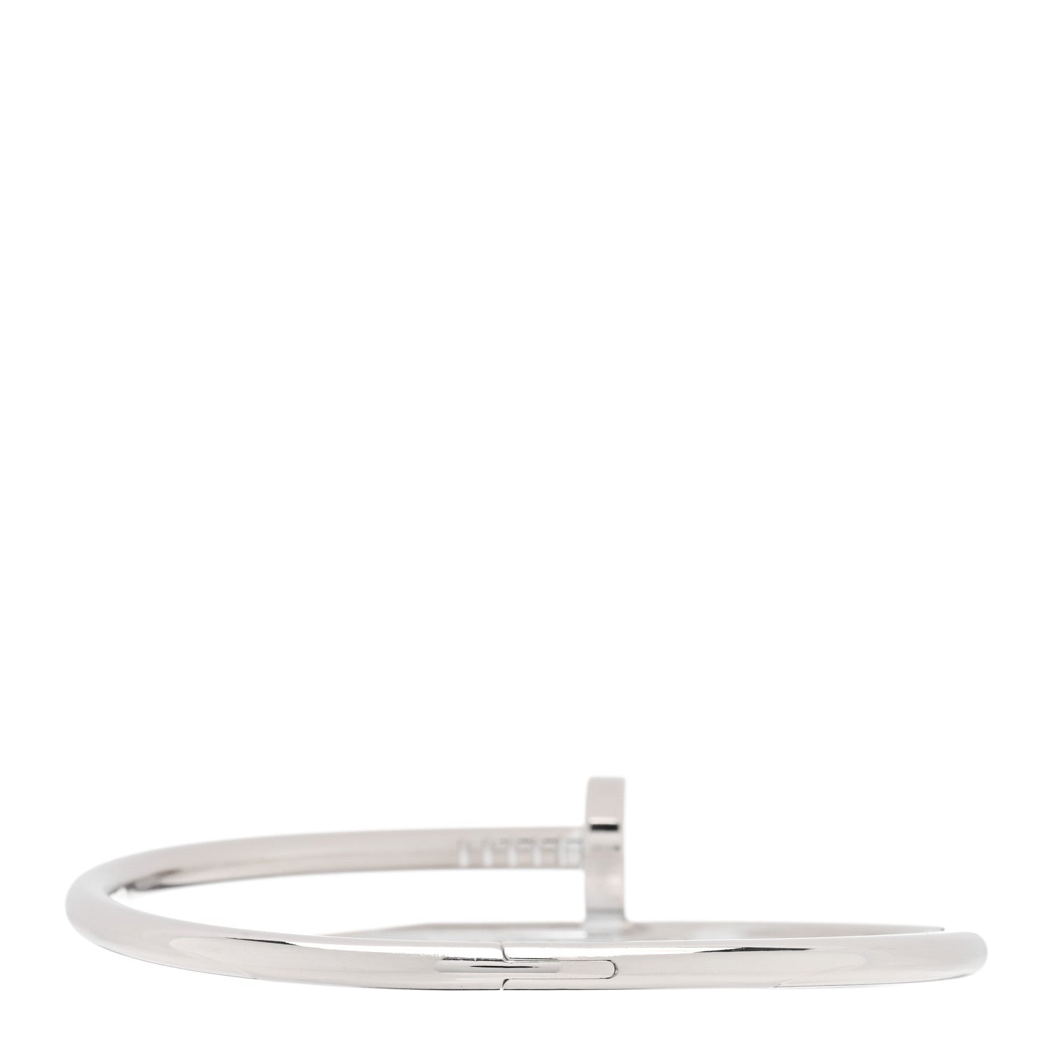 Cartier 18K White Gold Juste Un Clou Bracelet 17 2 of 4