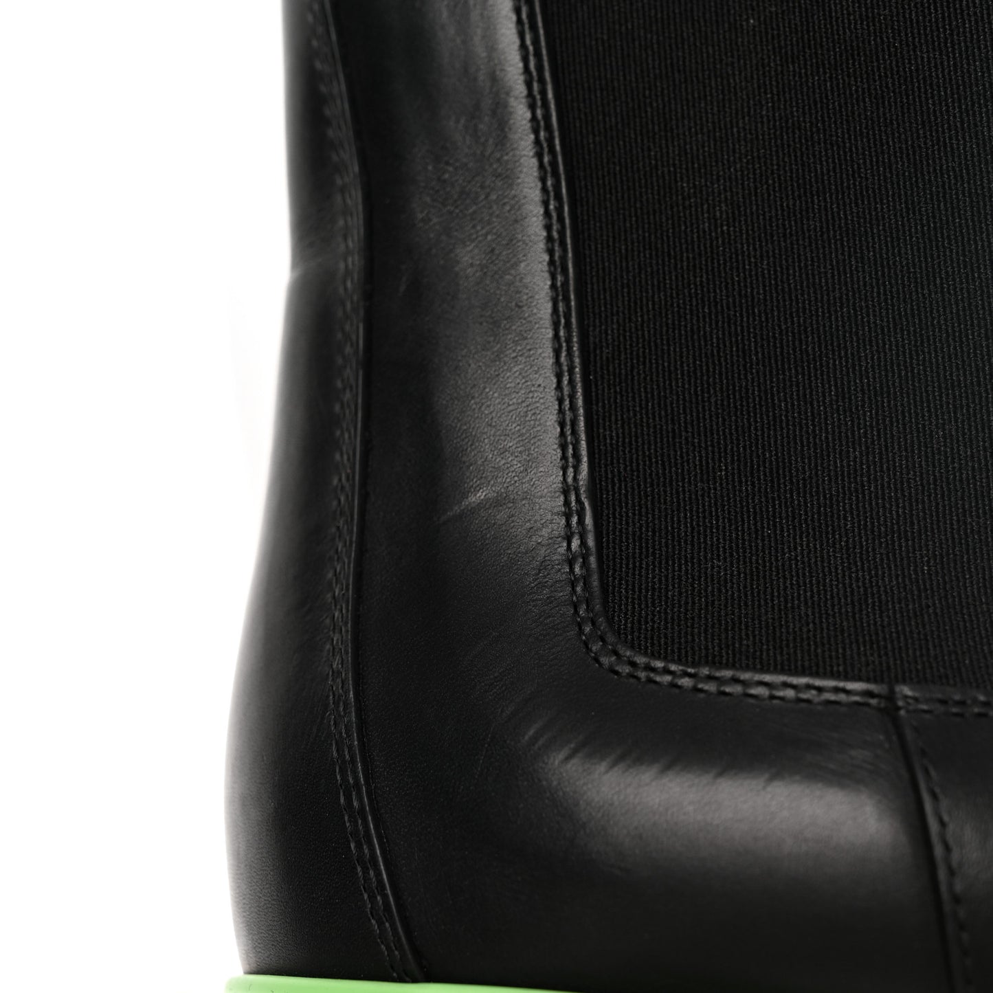 Calfskin The Flash Chelsea Boots 41 Pistachio