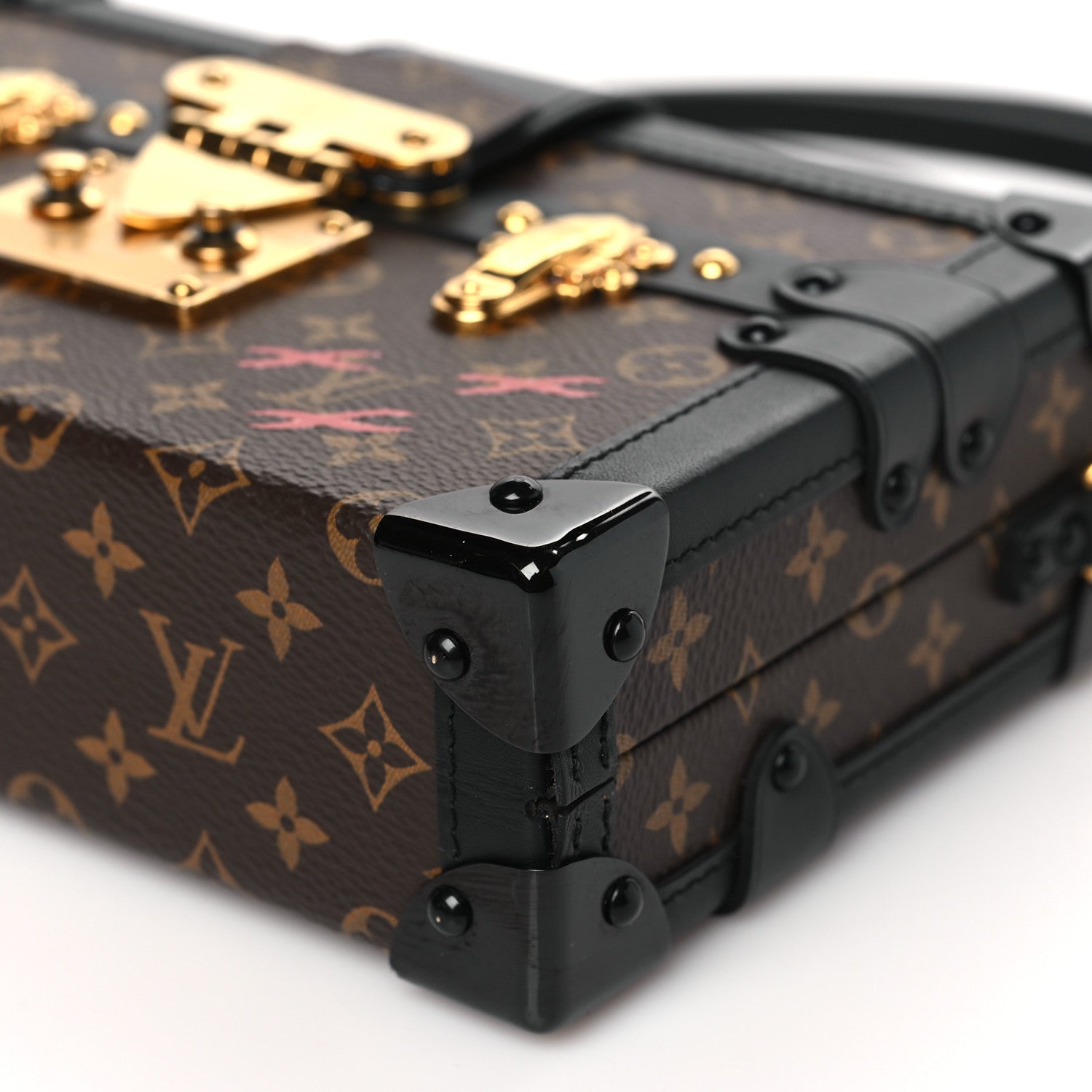 Louis Vuitton Monogram Petite Malle Black 9 of 9