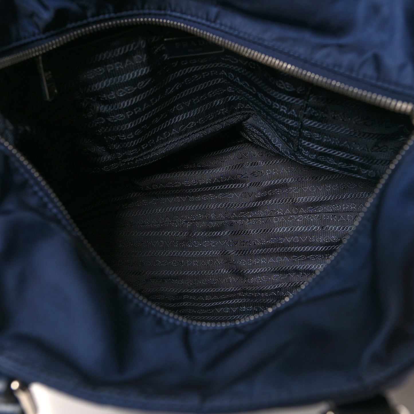 Tessuto Nylon Vitello Tote Baltico