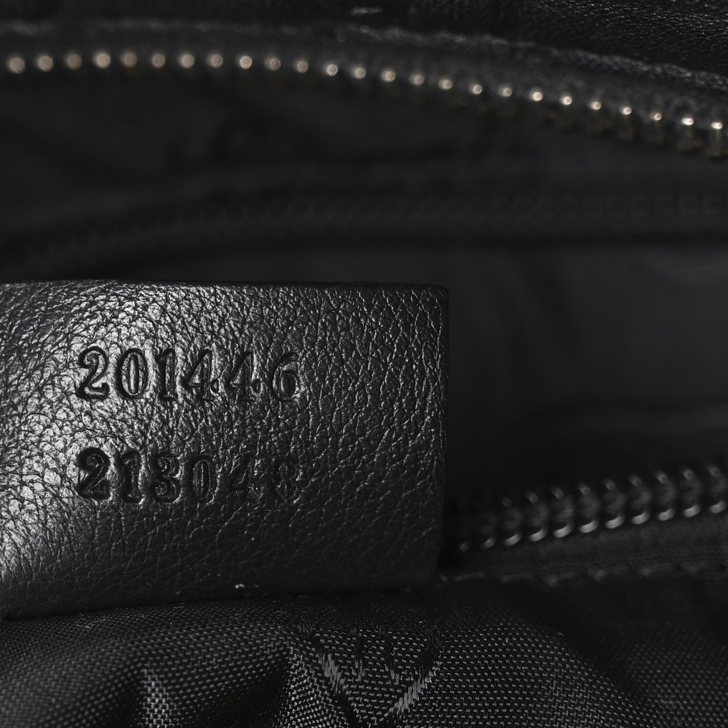 Guccissima Medium Flat Messenger Bag Black
