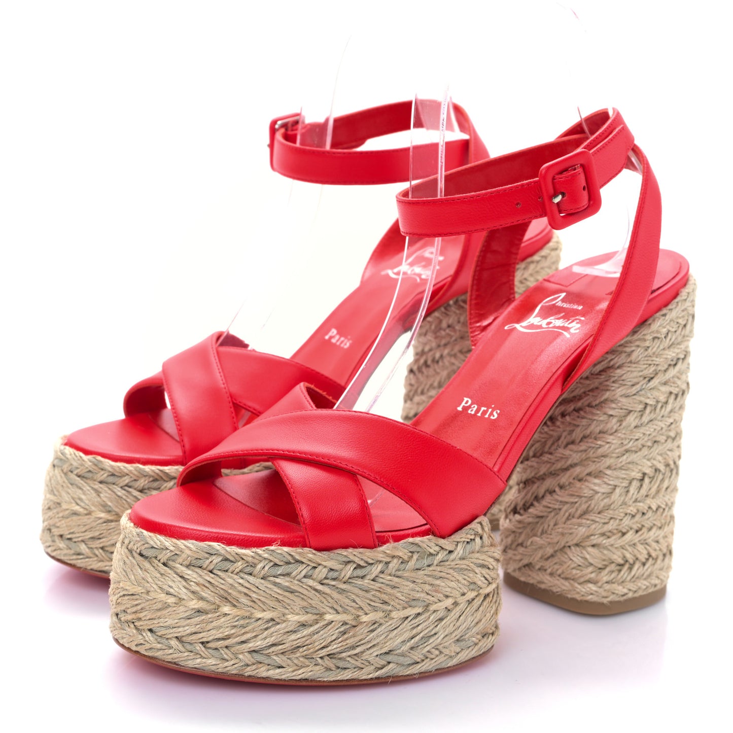Goatskin Super Mariza 130 Espadrille Sandals 39 Ole Natural