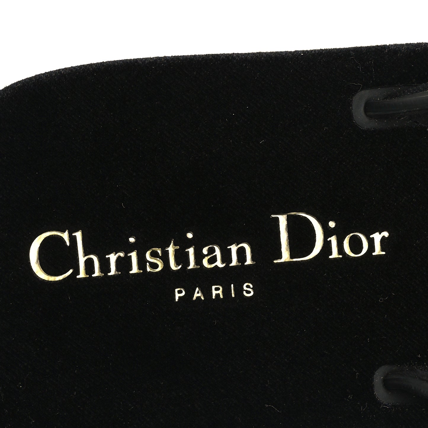 Velvet Diorsea Thong Sandals 40 Black