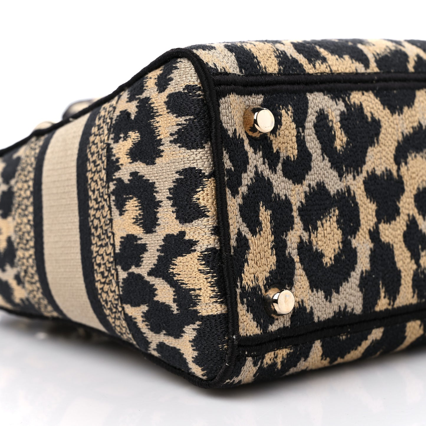 Canvas Medium Mizza Embroidered Lady D-Lite Beige Multicolor