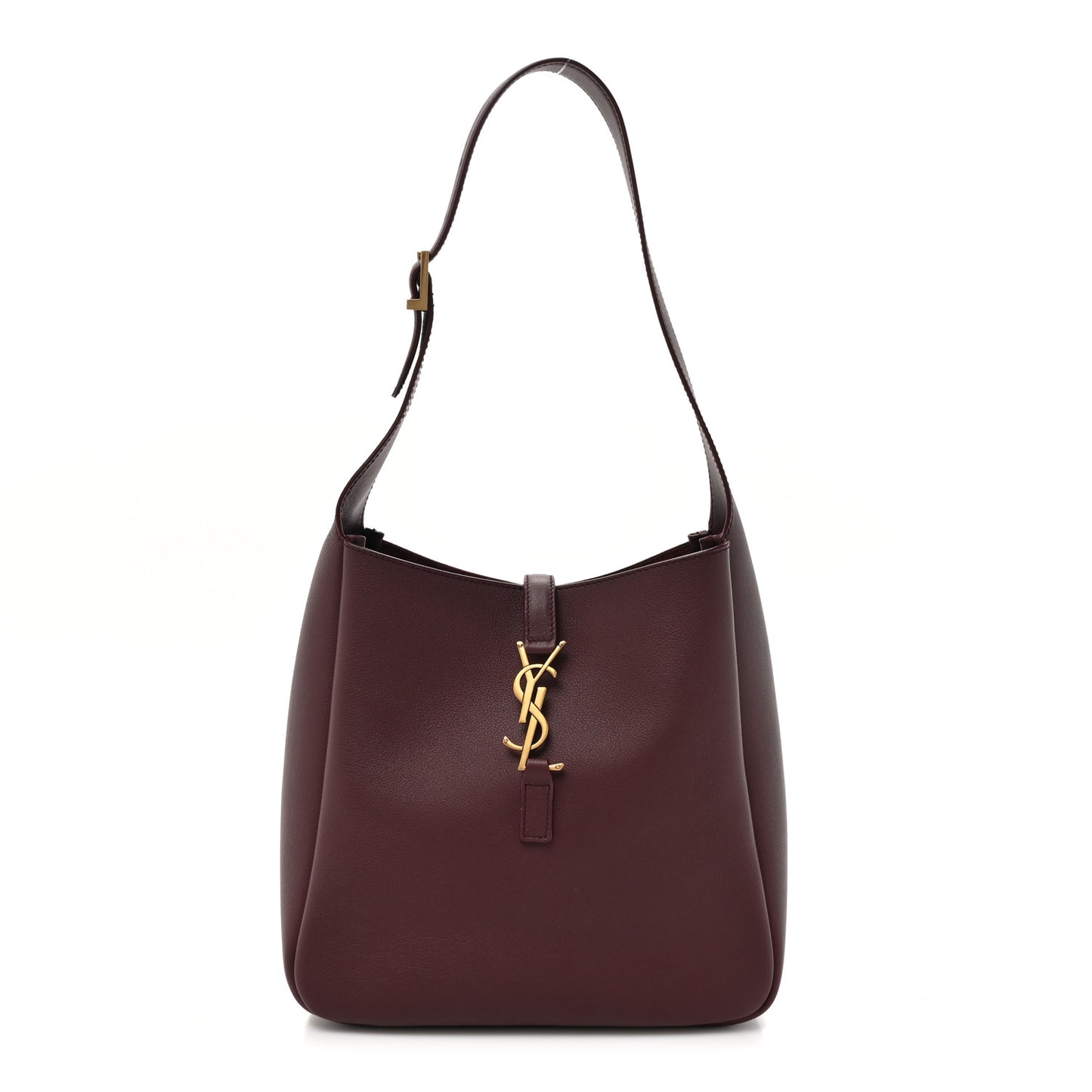 Smooth Calfskin Small Le 5 A 7 Soft Hobo Rouge Legion