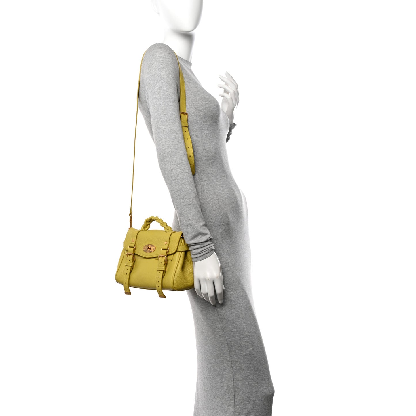 Heavy Grain Mini Alexa Meadow Green