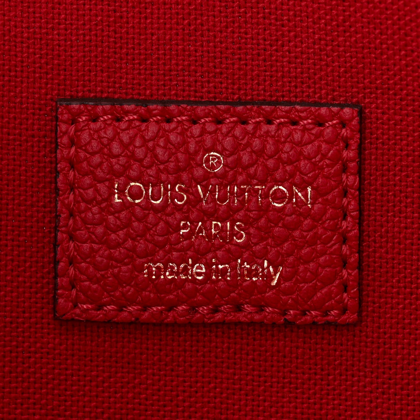 Empreinte Pochette Felicie Chain Wallet Cherry