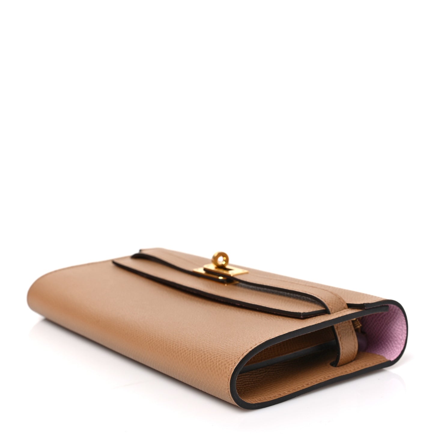 Epsom Verso Kelly Wallet To Go Chai Mauve Sylvestre