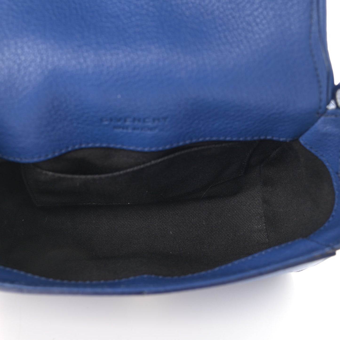 Sugar Goatskin Obsedia Shoulder Bag Navy