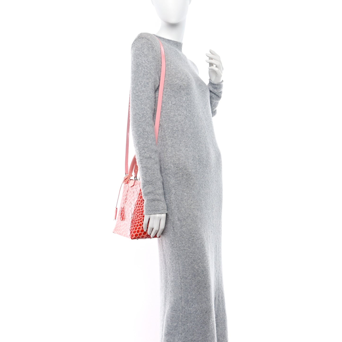 Vernis Jungle Dots Open Tote Sugar Pink Poppy