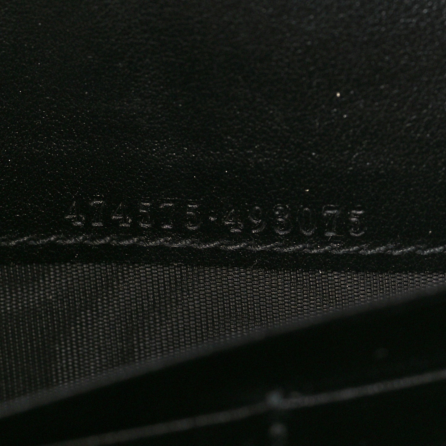 Calfskin Matelasse GG Marmont Chain Wallet Black