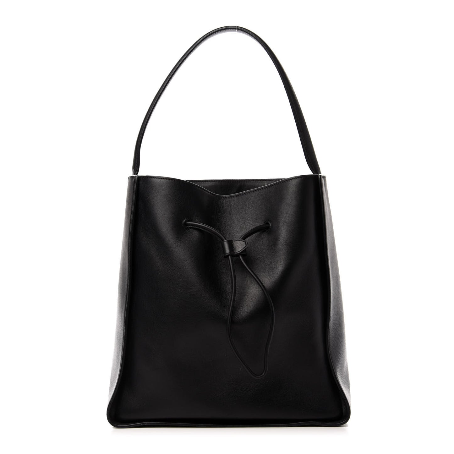 3.1 Smooth Calfskin Large Soleil Bucket Bag Black